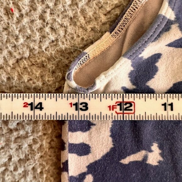 Babaton Tank Top Cow Print Sleeveless White Purple Aritzia - Picture 3 of 16